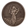GIBRALTAR 1 Livre Argent 1 Once Lady Justice Antique 2022 ⏰