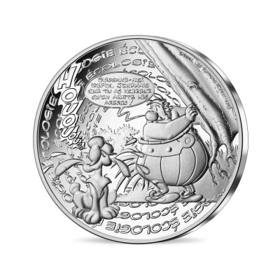 FRANCE 10 Euros Argent Astérix 2022 UNC - Ecologie n° 16/18 ⏰
