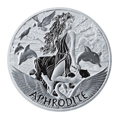 TUVALU 1 Dollar Argent 1 Once Dieux de l'Olympe Aphrodite 2022