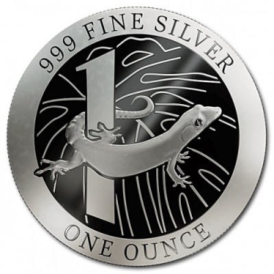 NIUE 1 Dollar Argent 1 Once Gecko 2021