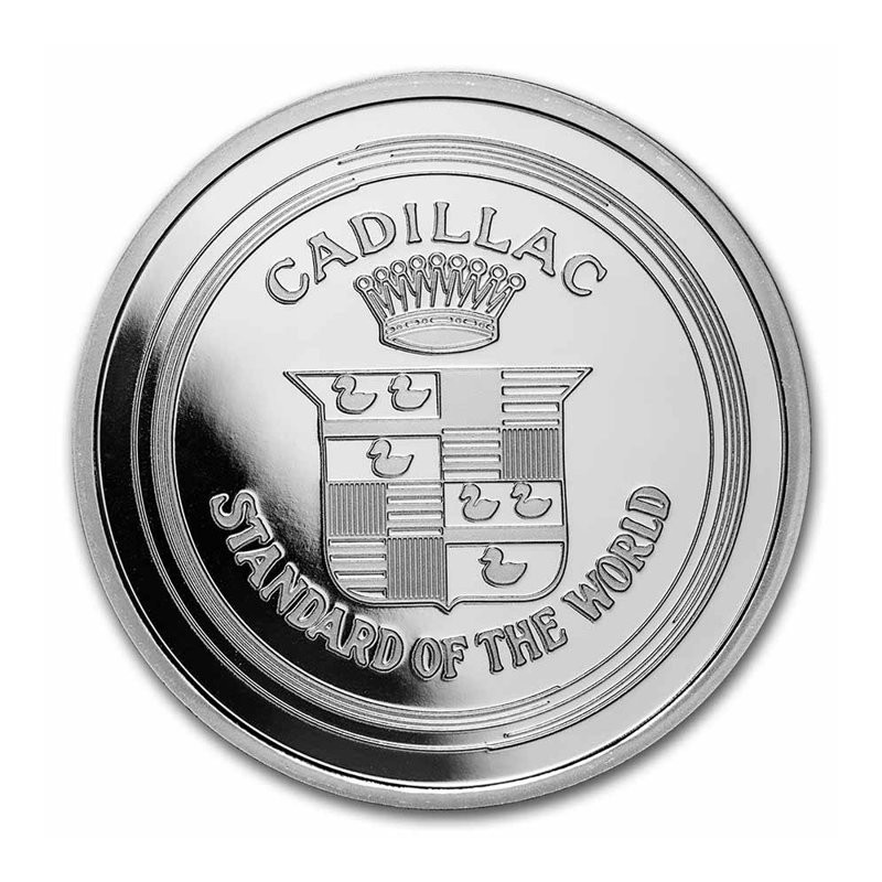 Médaille Argent 1 Once Logo la Mothe Cadillac