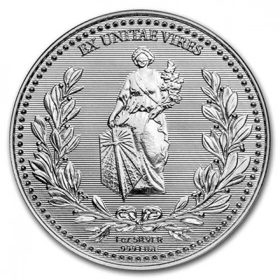 Médaille Argent 1 Once John Wick