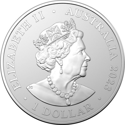 RAM AUSTRALIE 1 Dollar Argent 1 Once Méduse 2023