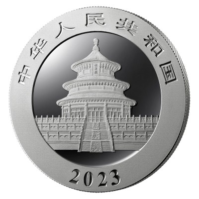 CHINE 10 Yuan Argent 30 grammes Panda 2023 ⏰
