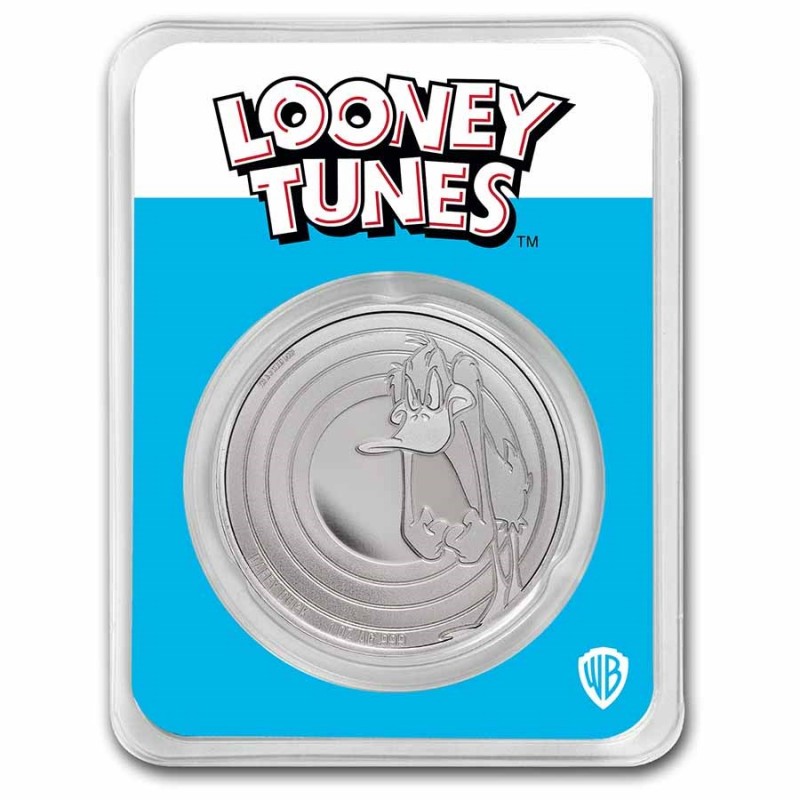 ILES SAMOA 5 Dollars Argent 1 Once Daffy Duck sous blister 2022 ⏰