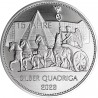 Médaille Argent 1/4 Once Quadriga 2023