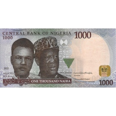 NIGERIA  Billet 1 000 Naira...