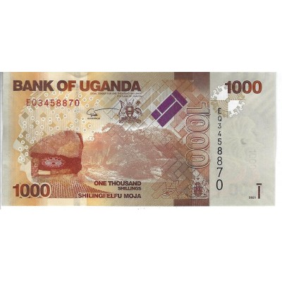 OUGANDA  Billet 1 000...