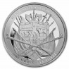 Médaille Argent 999/1000 1 Once Fondateurs de la Liberté Marcus Cicero ⏰