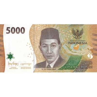 INDONESIE Billet 5 000...