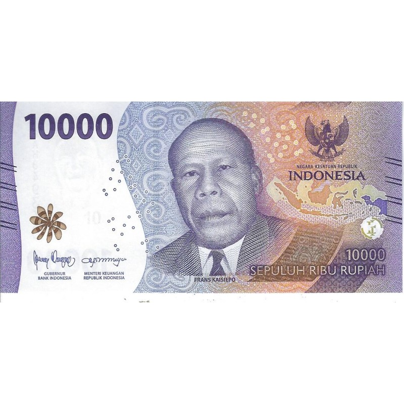 INDONESIE Billet 10 000 Roupies 2022