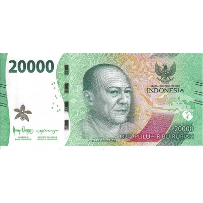 INDONESIE Billet 20 000...