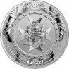 MALTE 5 Euro Argent 1 Once Chevaliers du Passé 2022