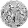 MALTE 5 Euro Argent 1 Once Chevaliers du Passé 2022 ⏰