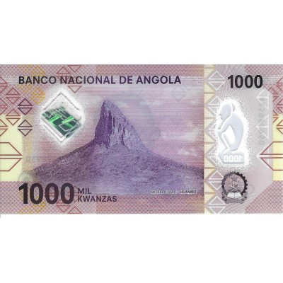 ANGOLA Billet 1 000 Kwansas 2020