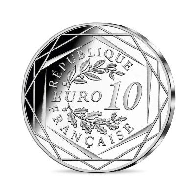 FRANCE 10 Euro Argent Louis Pasteur 2022 UNC