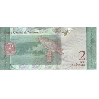 VENEZUELA Billet 2 Bolivares 2018