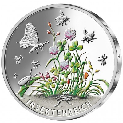ALLEMAGNE 5 EURO Royaume des Insectes 2022 UNC