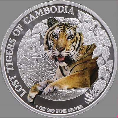 CAMBODGE 3 000 Riels Argent...