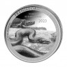 CONGO 20 Francs Argent 1 Once Vie Préhistorique TITANOBOA 2023 ⏰