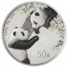 CHINE 50 Yuan Argent 150 grammes Panda 2023 Couleur