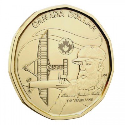 CANADA 2 Dollars Naissance Alexander Graham Bell 2022
