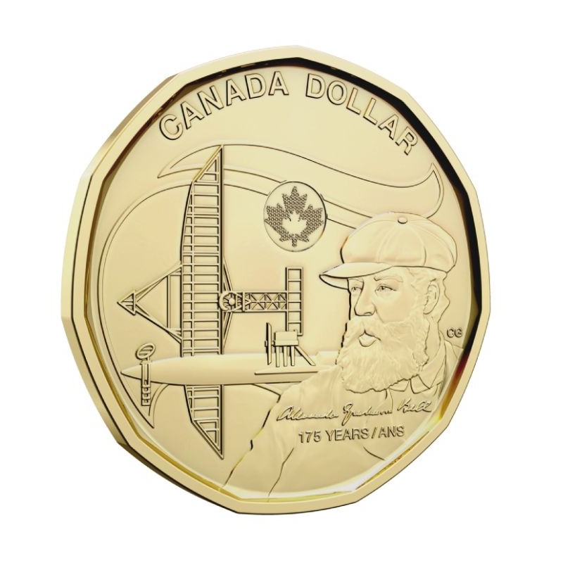 CANADA 2 Dollars Naissance Alexander Graham Bell 2022