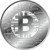 TCHAD 5 000 Francs Argent 1 Once Bitcoin 2022 ⏰