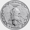 SIERRA LEONE 1 Dollar Argent 1 Once Big Five Eléphant 2023 ⏰