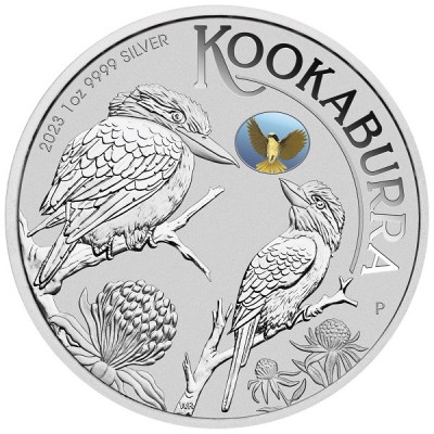 AUSTRALIE 1 DOLLAR ARGENT 1 ONCE KOOKABURRA 2023 MARQUE MELBOURNE ⏰