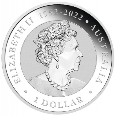AUSTRALIE 1 DOLLAR ARGENT 1 ONCE KOOKABURRA 2023 MARQUE MELBOURNE ⏰