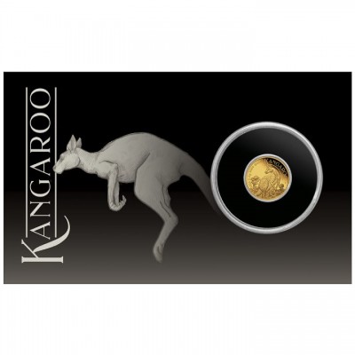 AUSTRALIE 2 Dollars Or 0,5 Gramme Mini Kangourou 2023