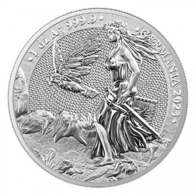 Médaille 5 Mark argent 1 Once Germania 2023 ⏰
