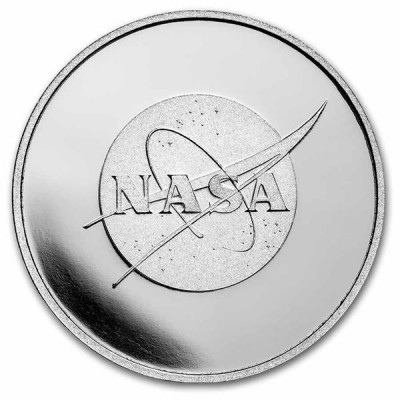 Médaille 10 Dollars Argent 1 Once NASA Logo 2022
