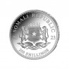 SOMALIE 200 Shillings Argent 2 Onces Éléphant 2023 ⏰