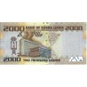 SIERRA LEONE Billet 2 000 Leone 2021