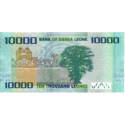 SIERRA LEONE Billet 10 000 Leone 2021