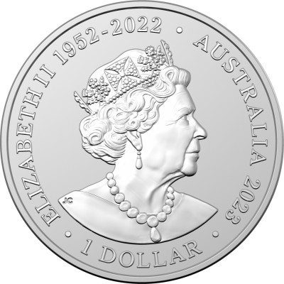 RAM AUSTRALIE 1 Dollar 1 Once Manchot Empereur 2023