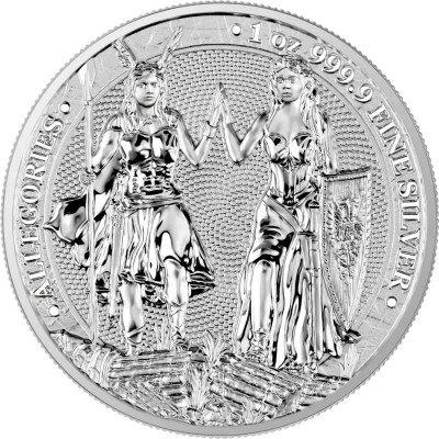 Médaille 5 Mark argent 1 Once Germania / Galia 2023