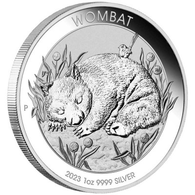 AUSTRALIE 1 Dollar Argent 1 Once Wombat 2023