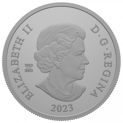 CANADA 5 Dollars Argent Sa Majesté le Roi Charles III 2023
