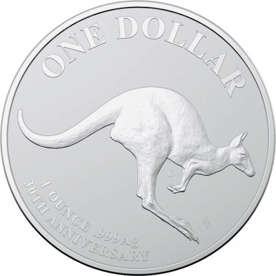 RAM AUSTRALIE 1 Dollar Argent 1 Once Kangourou Outback 2023 ⏰