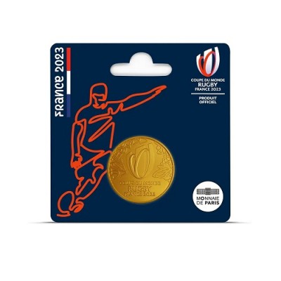 FRANCE 1/4 euro Coupe du Monde de Rugby 2023 Embleme ⏰
