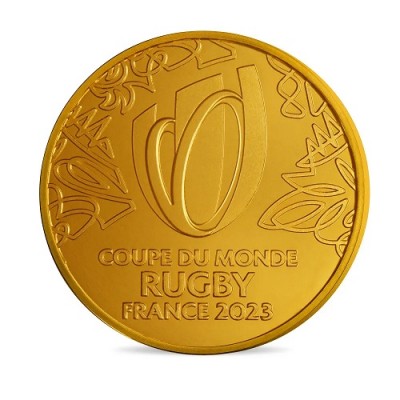 FRANCE 1/4 euro Coupe du Monde de Rugby 2023 Embleme