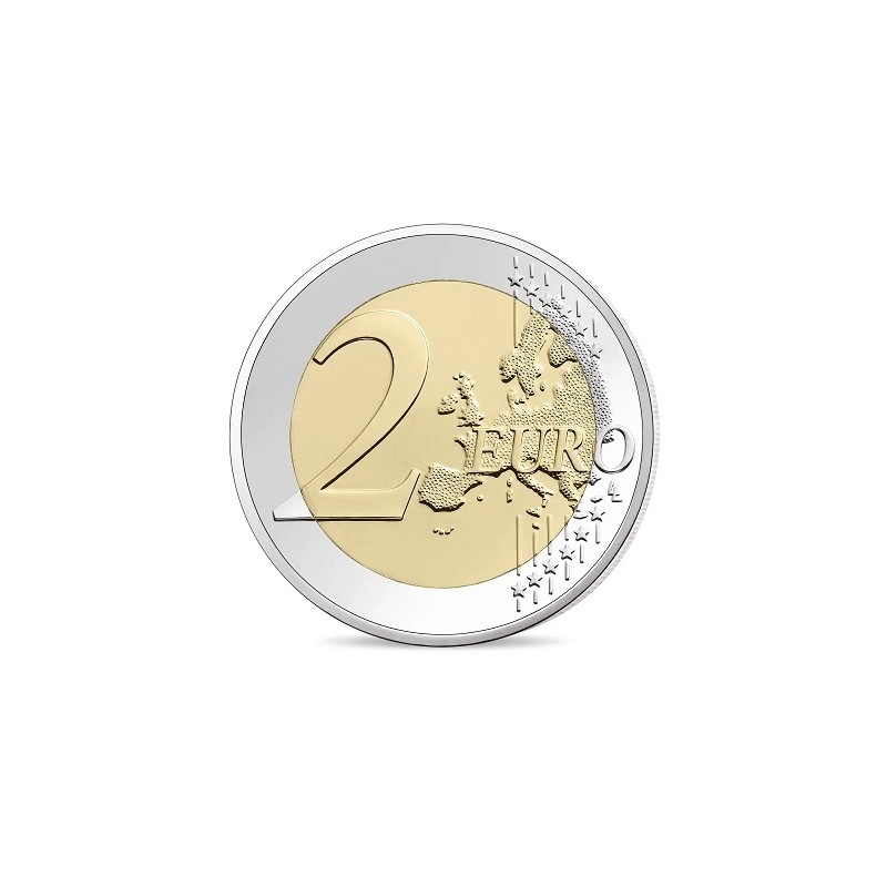 Pièce 2 euros coupe du monde rugby France 2023 - Collection