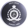 NIUE 2 Dollars Argent 1 Once Trèfle Porte-bonheur 2023 ⏰