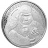 CONGO 500 Francs Argent 1 Once Gorille 2023