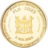 FIDJI 2 Dollars Or 1/10 Once Carpe Koi 2023