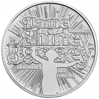 GRANDE BRETAGNE 5 Pounds Dame Shirley Bassey 2023