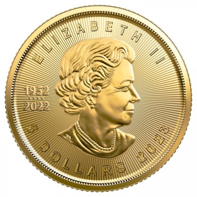 CANADA  Dollars Or 1/10 Once Maple Leaf 2023